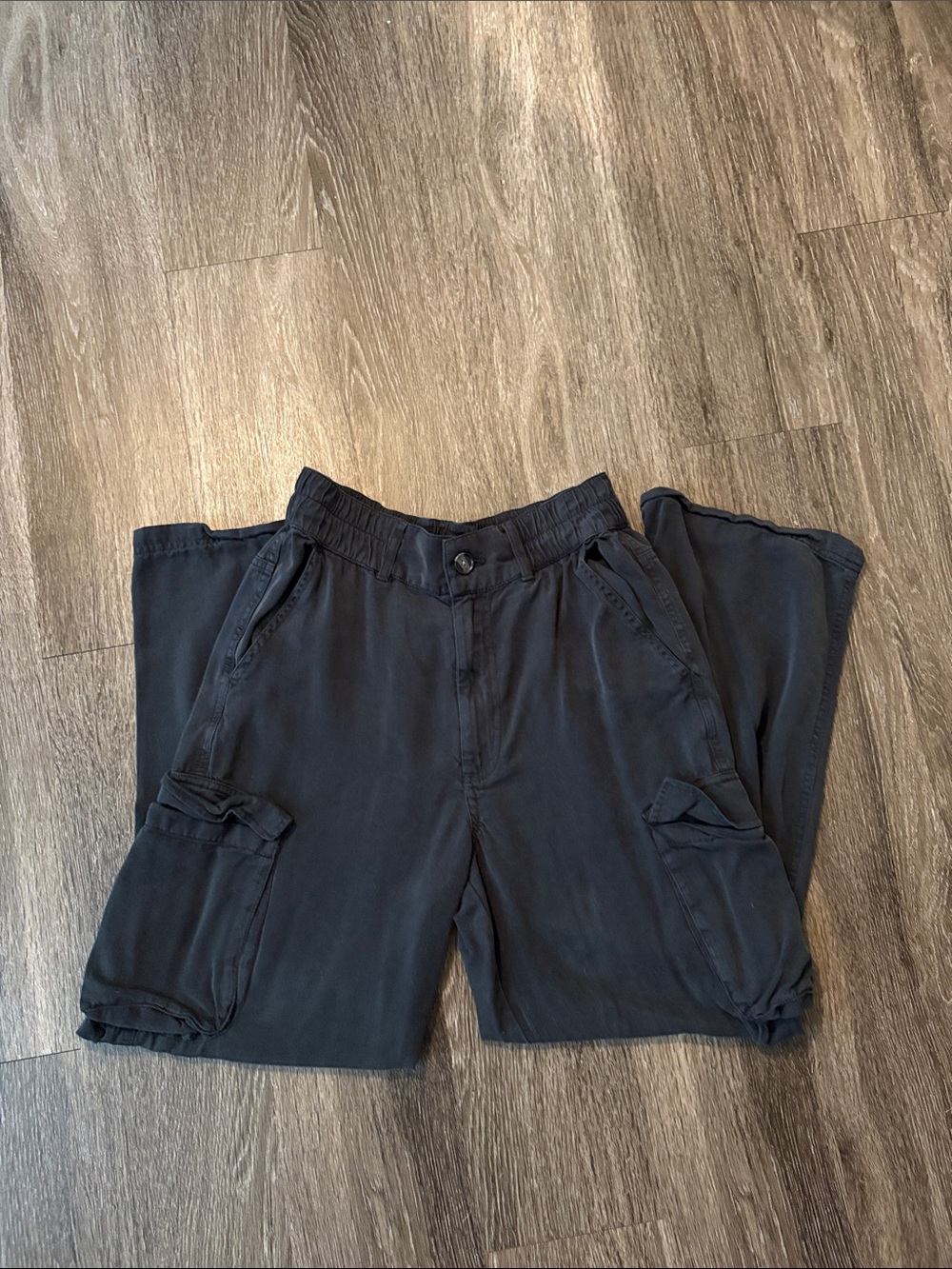 Treasure & Bond Black Cargo Pants